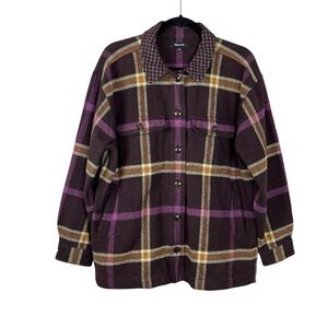 Madewell Rigby Plaid Shirt-Jacket